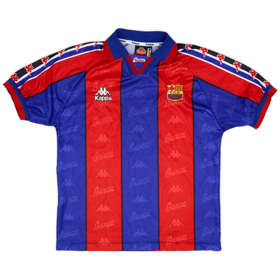 1995-97 Barcelona Home Shirt - 8/10 - (S)
