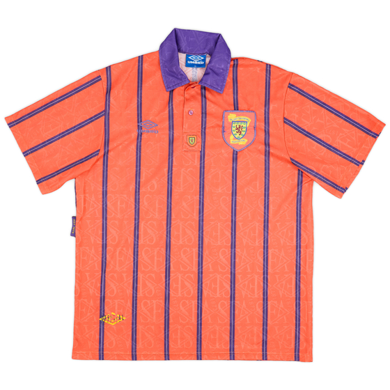 1993-95 Scotland Away Shirt - 7/10 - (XL)