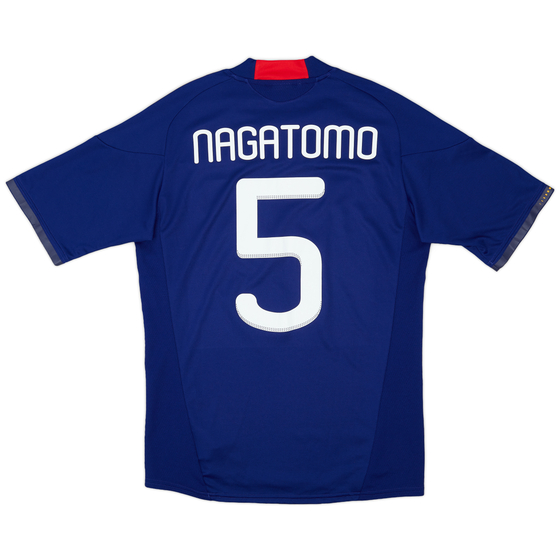 2010-12 Japan Home Shirt Nagatomo #5 - 8/10 - (S)