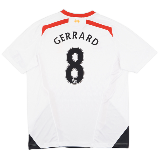 2013-14 Liverpool Away Shirt Gerrard #8 (XXL)