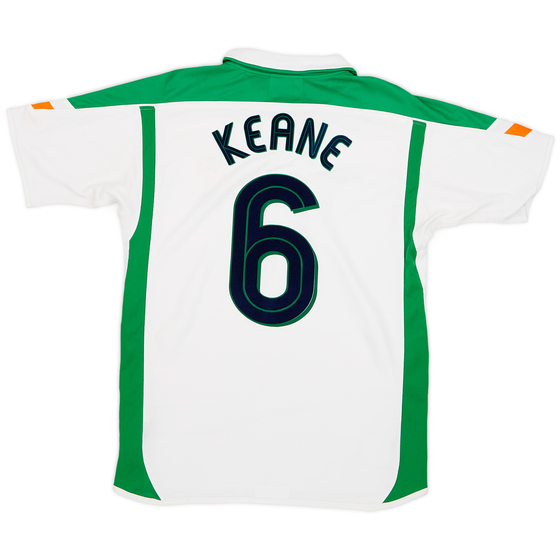 2003-05 Ireland Away Shirt Keane #6 - 7/10 - (L)
