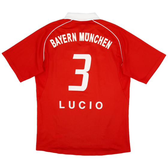 2005-06 Bayern Munich Home Shirt Lucio #3 - 9/10 - (S)