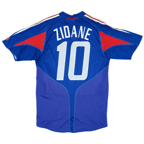 2004-06 France Home Shirt Zidane #10 - 4/10 - (S)