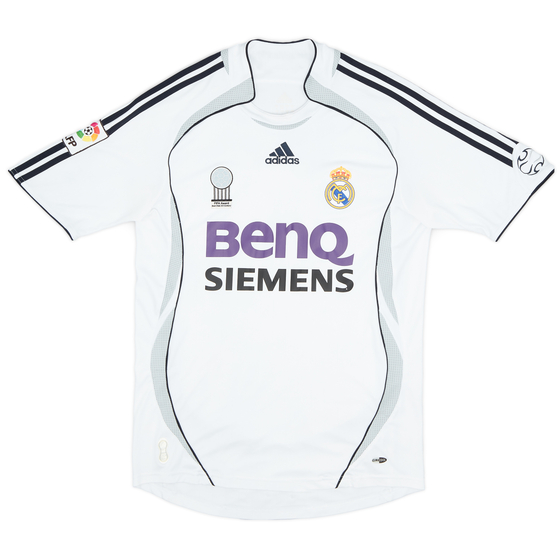2006-07 Real Madrid Home Shirt - 8/10 - (S)
