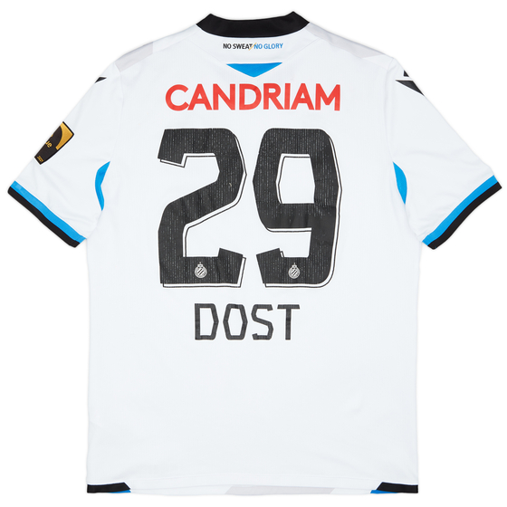 2020-21 Club Brugge Away Shirt Dost #29 - 7/10 - (XL)