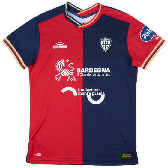 2022-23 Cagliari Home Shirt - 9/10 - (S)