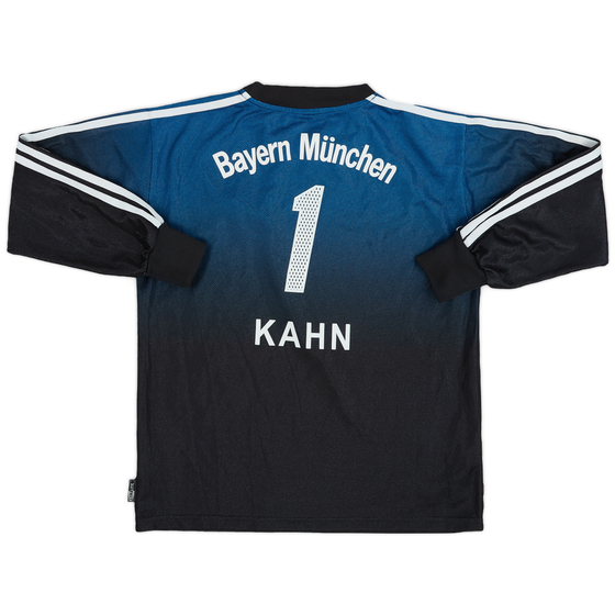 2002-03 Bayern Munich GK Shirt Kahn #1 - 7/10 - (XL.Boys)