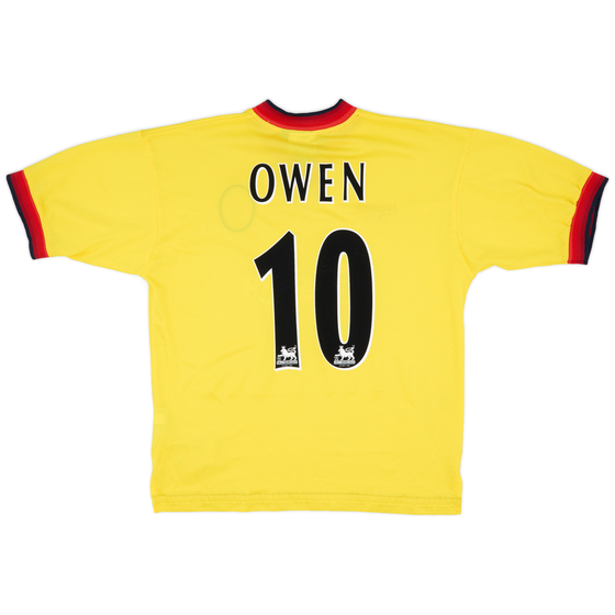 1997-99 Liverpool Away Shirt Owen #10 - 9/10 - (L)