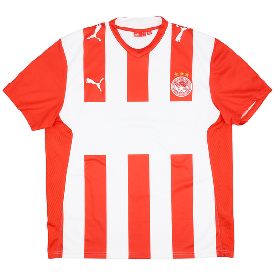 2009-10 Olympiakos Basic Home Shirt - 8/10 - (L)