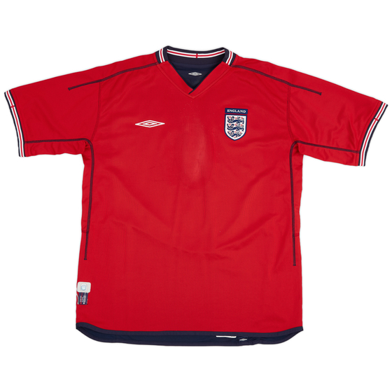 2002-04 England Away Shirt - 4/10 - (XL)