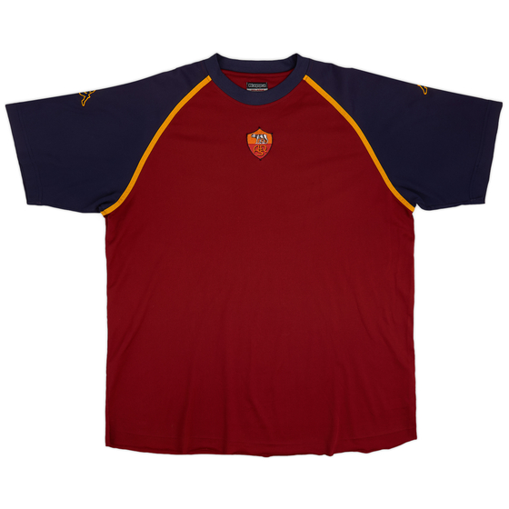 2000-01 Roma Kappa Training Shirt - 4/10 - (XXL)
