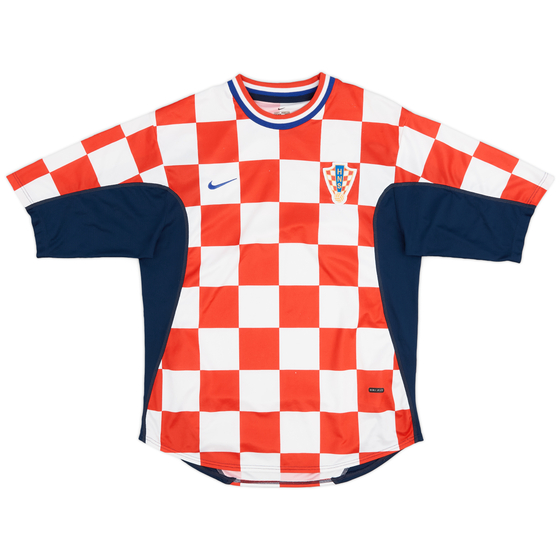 2000-02 Croatia Home Shirt - 8/10 - (S)