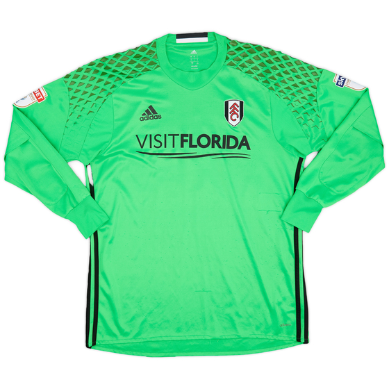 2016-17 Fulham Green GK Shirt #1 - 4/10 - (L)