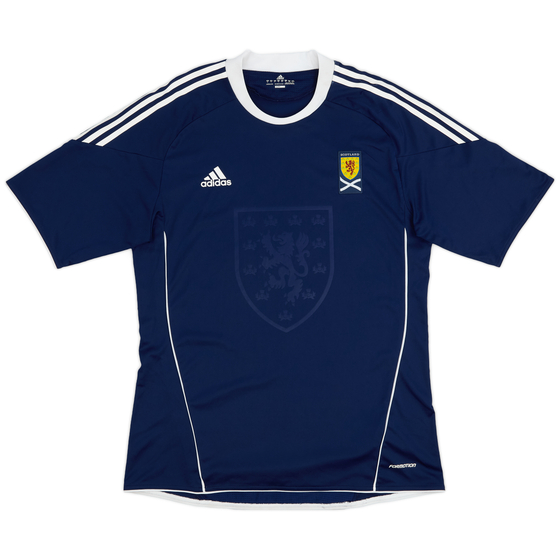 2010-11 Scotland Player Issue Home Shirt - 8/10 - (XL)