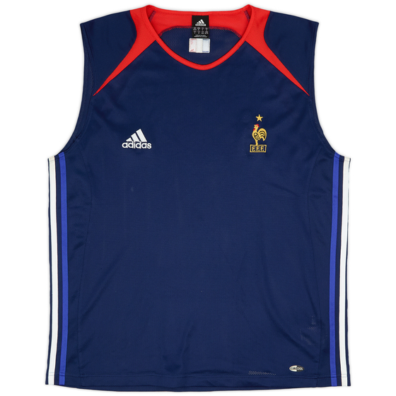 2003-04 France adidas Training Vest - 9/10 - (XL)