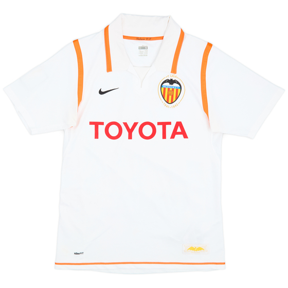 2007-08 Valencia Home Shirt - 8/10 - (S)
