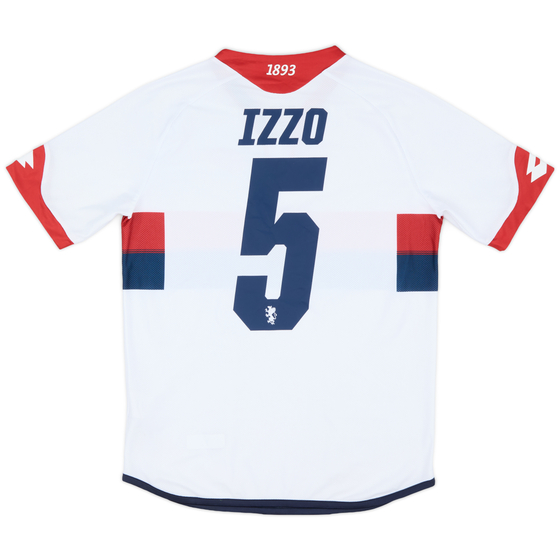 2016-17 Genoa Away Shirt Izzo #5 - 7/10 - (L.Boys)