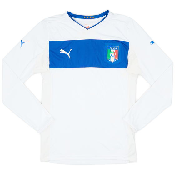2012-13 Italy Away L/S Shirt - 9/10 - (S)