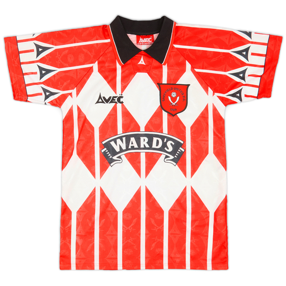 1995-96 Sheffield United Home Shirt - 9/10 - (M.Boys)