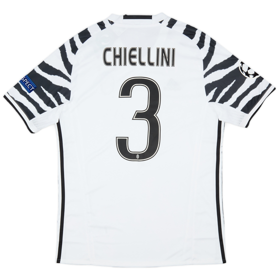 2016-17 Juventus Third Shirt Chiellini #3 (M)