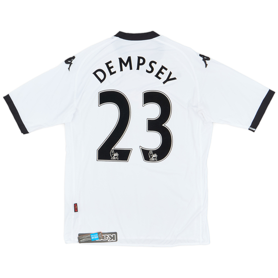 2010-11 Fulham Home Shirt Dempsey #23 (L)