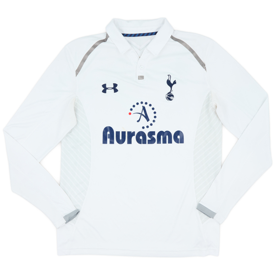 2012-13 Tottenham Home L/S Shirt - 4/10 - (L)