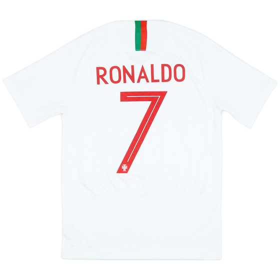 2018-19 Portugal Away Shirt Ronaldo #7 - 9/10 - (S)
