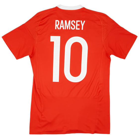 2016-17 Wales Home Shirt Ramsey #10 - 9/10 - (S)