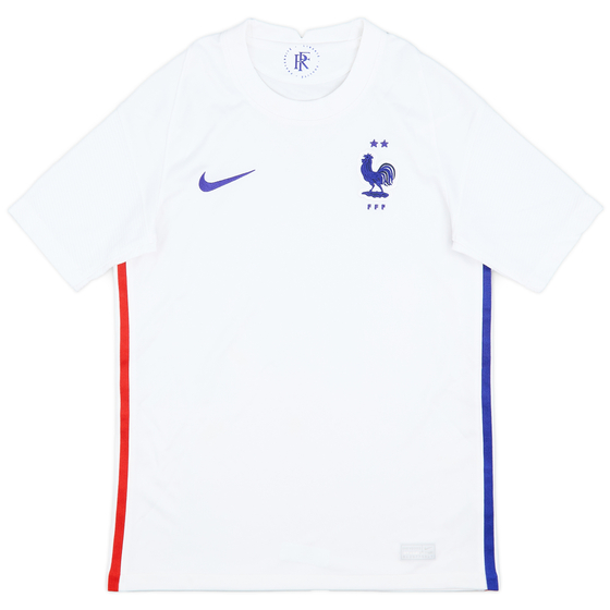 2020-21 France Away Shirt - 9/10 - (L.Boys)
