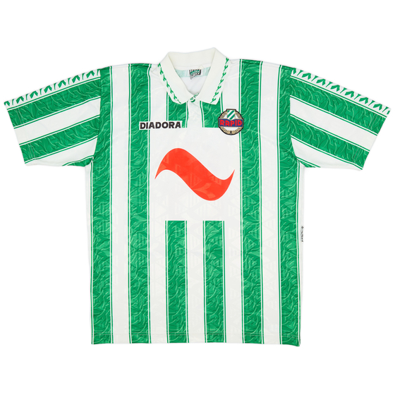 1996-98 Rapid Vienna Home Shirt #8 - 9/10 - (XL)