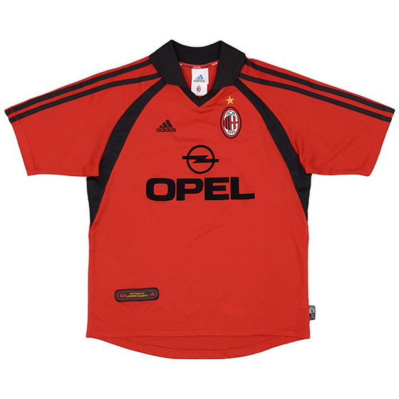2001-02 AC Milan Third Shirt - 9/10 - (Y)