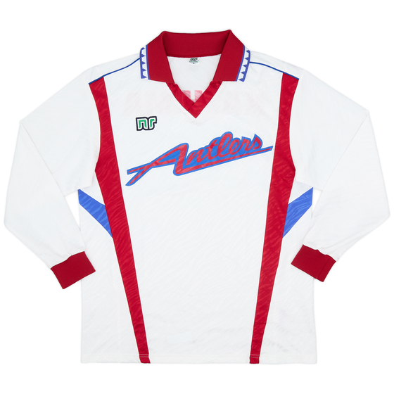 1992-93 Kashima Antlers Away L/S Shirt - 9/10 - (L)