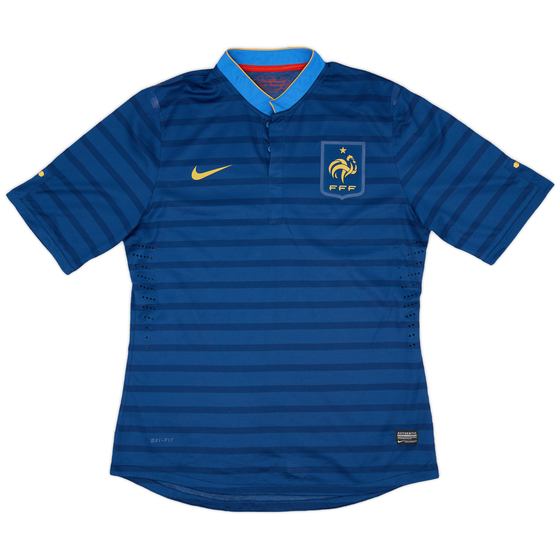 2012-13 France Authentic Home Shirt - 8/10 - (XL)