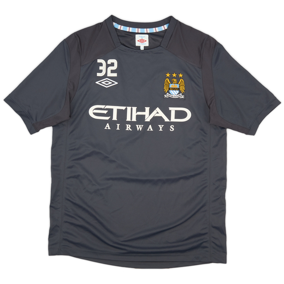 2010-11 Manchester City Player Issue Umbro Training Shirt #32 (Tevez) - 9/10 - (M)