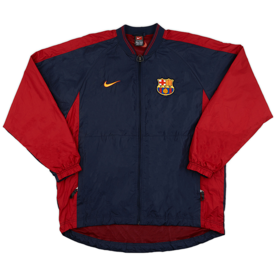 1998-99 Barcelona Nike Track Jacket - 9/10 - (M)