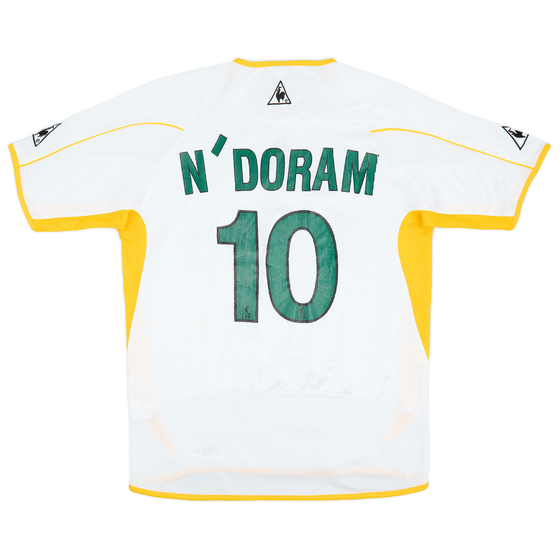 2003-04 Nantes Away Shirt N'Doram #10 - 6/10 - (L)