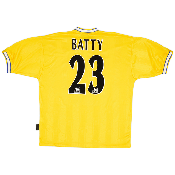 1996-99 Leeds United Away Shirt Batty #23 - 8/10 - (L)