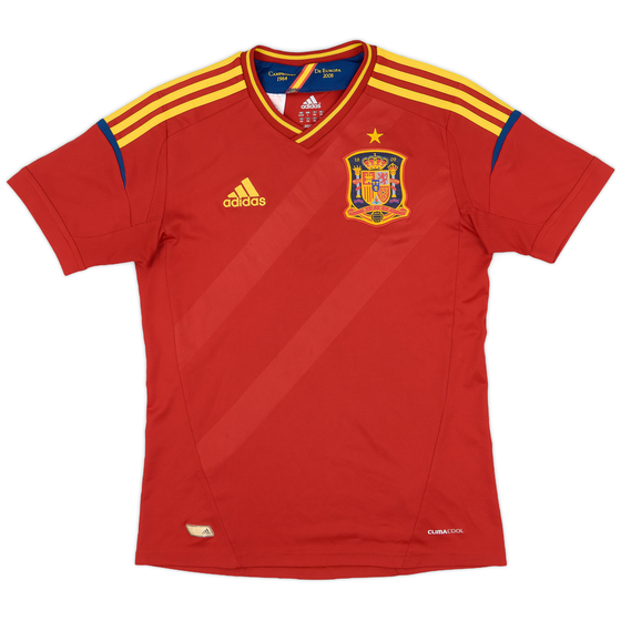 2011-12 Spain Home Shirt - 9/10 - (L.Boys)