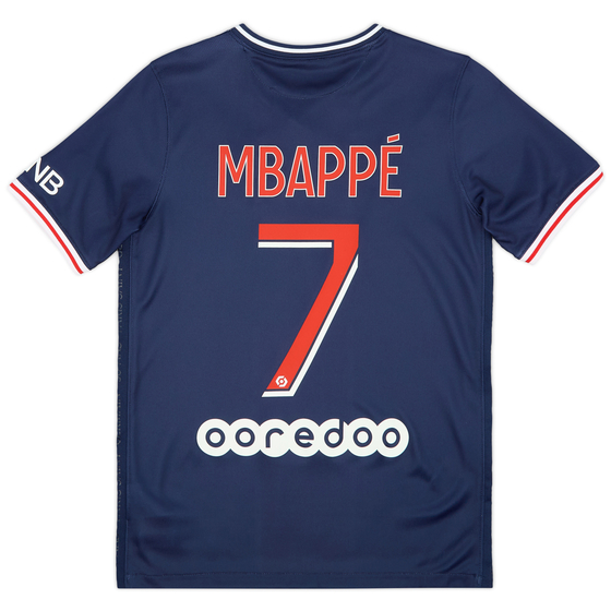2020-21 Paris Saint-Germain Home Shirt Mbappé #7 (KIDS)
