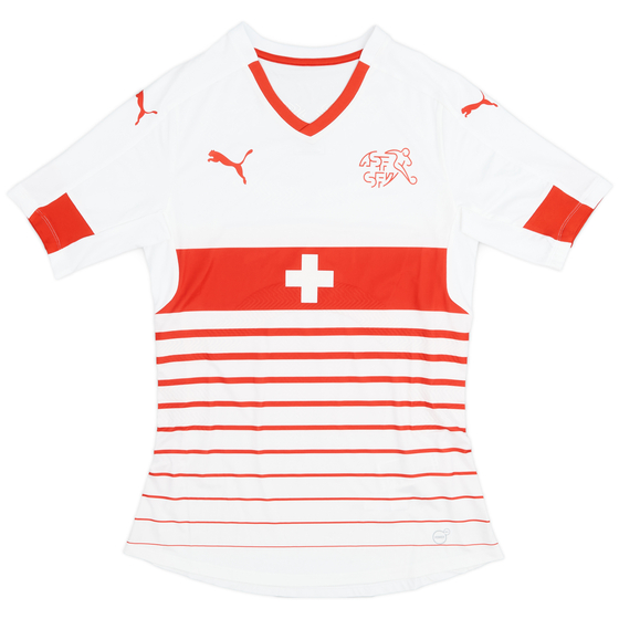 2016-17 Switzerland Player Issue Away Shirt - 10/10 - (M)
