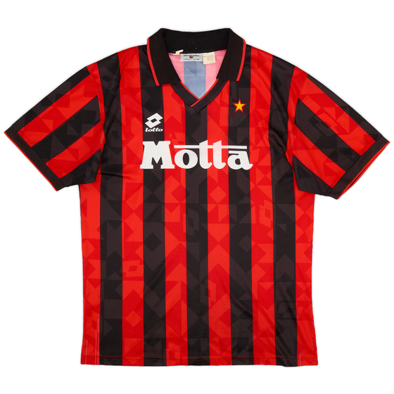 1993-94 AC Milan Home Shirt - 5/10 - (L)
