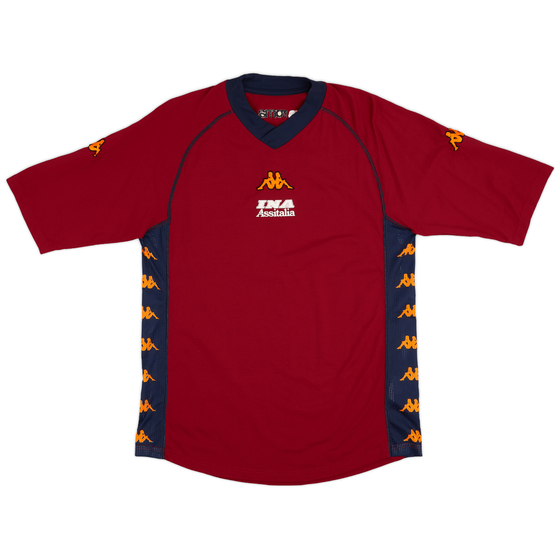 2001-02 Roma Kappa Training Shirt - 7/10 - (XL)
