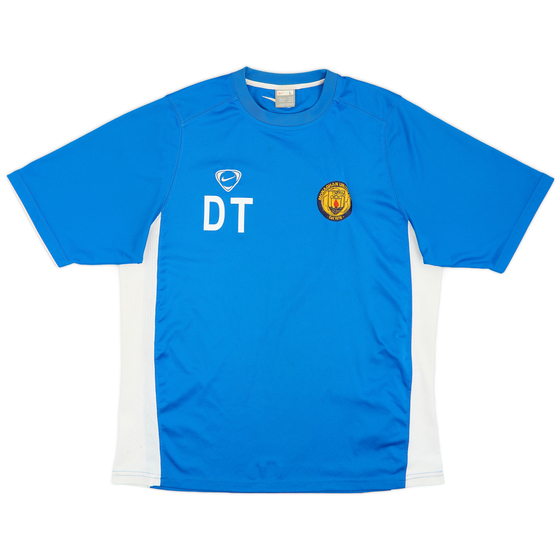2007-08 Monaghan United Nike Staff Issue Training Shirt 'DT' - 8/10 - (L)