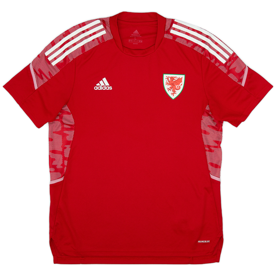 2021-22 Wales adidas Training Shirt - 9/10 - (L)