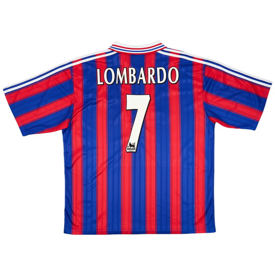 1996-98 Crystal Palace Home Shirt Lombardo #7 - 8/10 - (XXL)