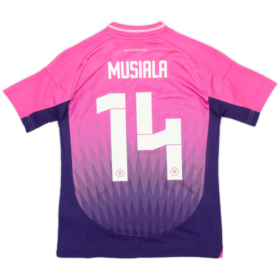2024-25 Germany Away Shirt Musiala #14 (S.Boys)