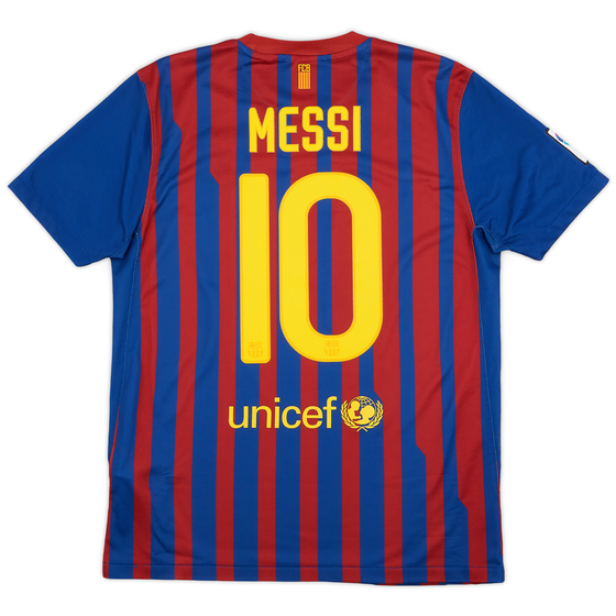 2011-12 Barcelona Home Shirt Messi #10 - 9/10 - (M)
