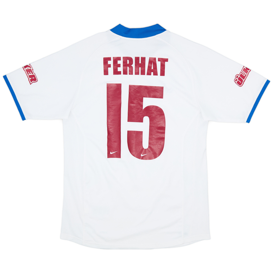 2009-10 Trabzonspor Away Shirt Ferhat #15 - 8/10 - (S)