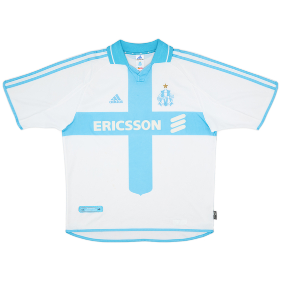 2000-01 Olympique Marseille Home Shirt - 8/10 - (L)