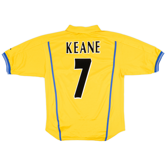 2000-02 Leeds United Away Shirt Keane #7 - 7/10 - (S)